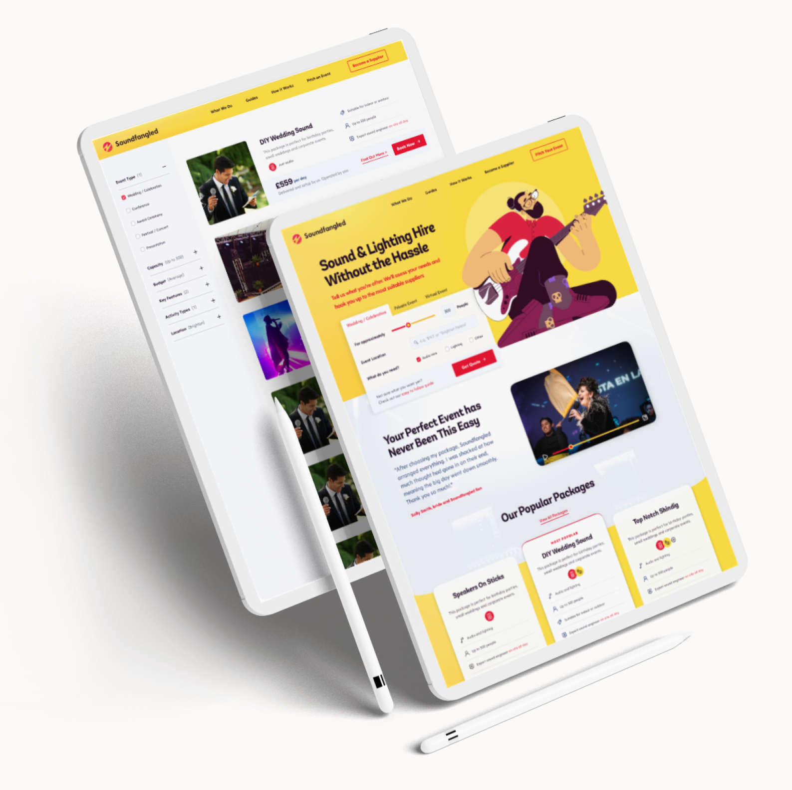 Soundfangled hero visual